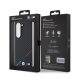BMW M PU Carbon Tricolor Stripe MagSafe Fodral för Samsung Galaxy Z Fold 6 Svart