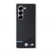 BMW M PU Carbon Blue Line Fodral till Samsung Galaxy Z Fold 6 Svart
