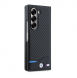 BMW M PU Carbon Blue Line Fodral till Samsung Galaxy Z Fold 6 Svart