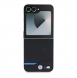 BMW M PU Carbon Blue Line Fodral till Samsung Galaxy Z Flip 6 Svart