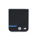 BMW M PU Carbon Blue Line Fodral till Samsung Galaxy Z Flip 6 Svart
