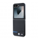BMW M PU Carbon Blue Line Fodral till Samsung Galaxy Z Flip 6 Svart