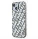 Karl Lagerfeld IML Elektropläterad Repeterad Logotypfodral till iPhone 15 Silver