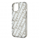 Karl Lagerfeld IML Elektropläterad Repeterad Logotypfodral till iPhone 15 Silver