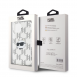 Karl Lagerfeld IML Elektropläterat Choupette-huvudfodral till iPhone 15 Transparent