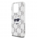 Karl Lagerfeld IML Elektropläterat Choupette-huvudfodral till iPhone 15 Pro Transparent