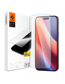 Spigen Glas.tR Smal härdat glas för iPhone 15/16