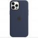 MHLD3ZM/A Apple Silikon Magsafe Skal för iPhone 12 Pro Max Deep Navy