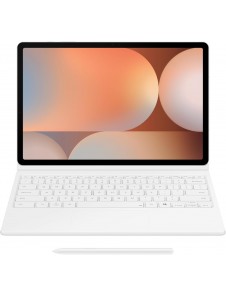 EF-DX925UWE Samsung Book Tangentbordsfodral för Galaxy Tab S9+/S9 FE+/S10+ Vit