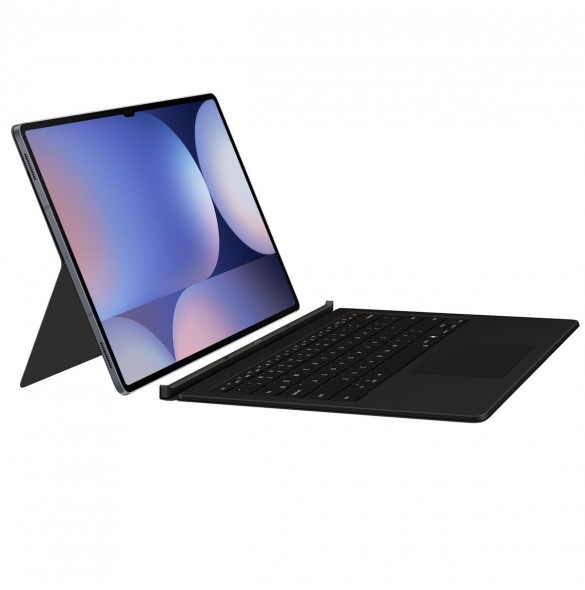 EF-DX925UBE Samsung Book Tangentbordsfodral för Galaxy Tab S9+/S9 FE+/S10+ Svart