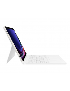 EF-DX725UWE Samsung Book Tangentbordsfodral för Galaxy Tab S9/S9 FE Vit