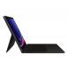 EF-DX725UBE Samsung Book Tangentbordsfodral för Galaxy Tab S9/S9 FE Svart