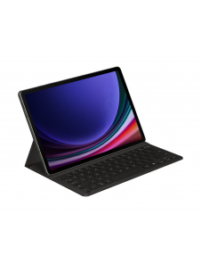 EF-DX720UBE Samsung Book Keyboard Slim Case för Galaxy Tab S9/S9 FE Svart