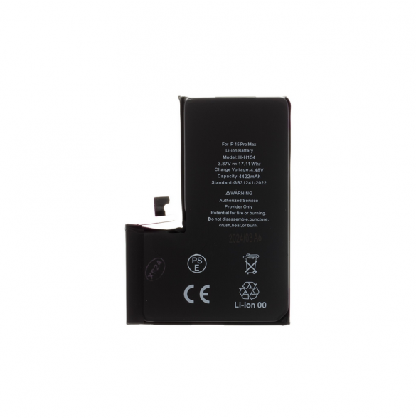 Batteri för iPhone 15 Pro Max 4422mAh Li-Ion (bulk)
