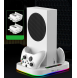iPega XBS012S multifunktionell laddning och kylning RGB-stativ för Xbox Series S + 2st batterier