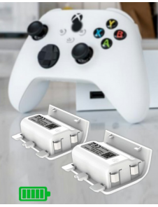 iPega XBS012S multifunktionell laddning och kylning RGB-stativ för Xbox Series S + 2st batterier