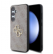 Guess PU 4G metalllogofodral till Samsung Galaxy S24 FE Rosa