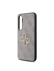 Guess PU 4G metalllogofodral till Samsung Galaxy S24 FE Rosa