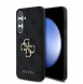 Guess PU 4G metalllogofodral till Samsung Galaxy S24 FE Grå
