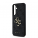 Guess PU 4G metalllogofodral till Samsung Galaxy S24 FE Grå
