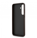 Guess PU 4G metalllogofodral för Samsung Galaxy S24 FE Brun