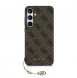 Guess 4G berlockfodral till Samsung Galaxy S24 FE Brun