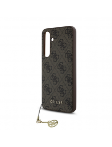 Guess 4G berlockfodral till Samsung Galaxy S24 FE Brun