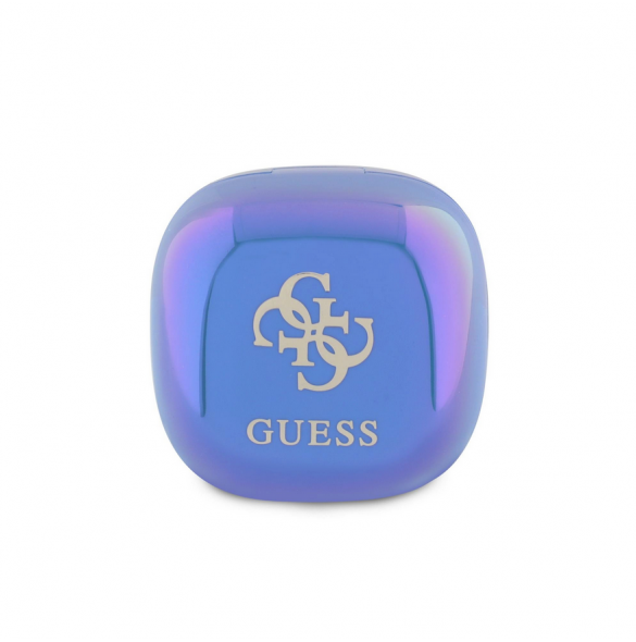 Guess 4G Logotyp Mini TWS trådlösa hörlurar Blå