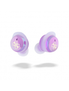 Guess 4G Logotyp Mini TWS trådlösa hörlurar Purple