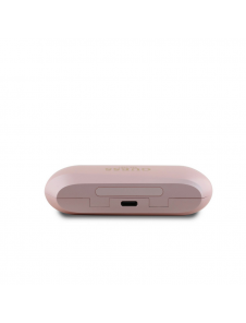 Guess långsträckta metalliska ENC TWS trådlösa hörlurar Rosa