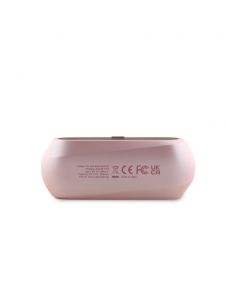 Guess långsträckta metalliska ENC TWS trådlösa hörlurar Rosa