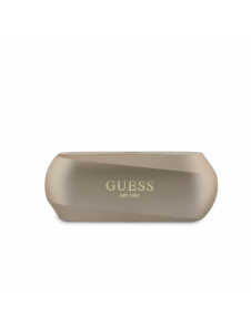 Guess långsträckta metalliska ENC TWS trådlösa hörlurar guld