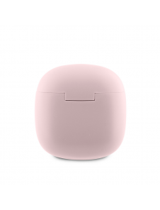 Guess tryckt klassisk logotyp TWS trådlösa hörlurar Rosa