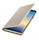 Samsung EF-NN950PFE LED View Cover Vikbart Fodral Till Samsung Galaxy Note 8 - Guld