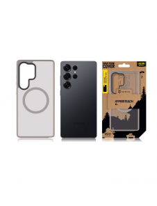 Tactical MagForce Hyperstealth skal till Samsung Galaxy S25 Ultra Light Grey