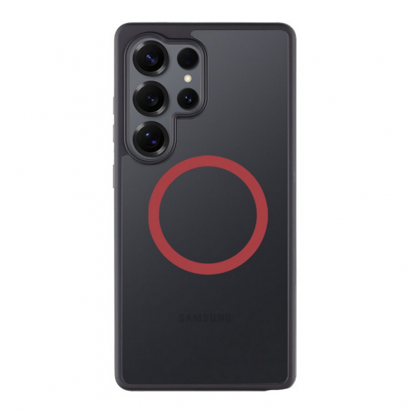 Tactical MagForce Hyperstealth 2.0 Skal till Samsung Galaxy S25 Ultra Svart/Röd