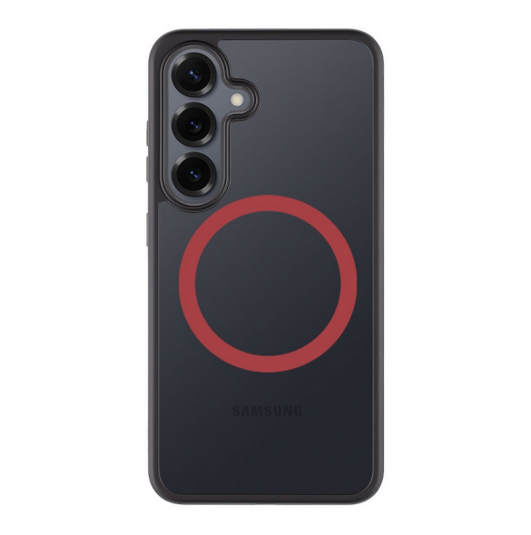 Tactical MagForce Hyperstealth 2.0 Skal till Samsung Galaxy S25 Svart/Röd