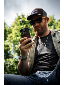 Tactical MagForce Hyperstealth 2.0 Skal till Samsung Galaxy S25 Svart/Röd