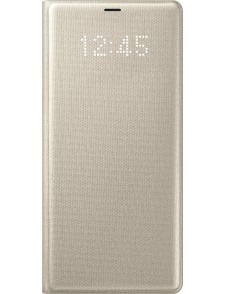 Samsung EF-NN950PFE LED View Cover Vikbart Fodral Till Samsung Galaxy Note 8 - Guld