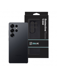 OBAL:ME Matte TPU skal för Samsung Galaxy S25 Ultra Black