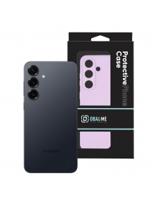 OBAL:ME Matte TPU skal för Samsung Galaxy S25 Lila