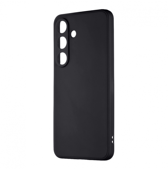 OBAL:ME Matte TPU skal för Samsung Galaxy S25 Svart