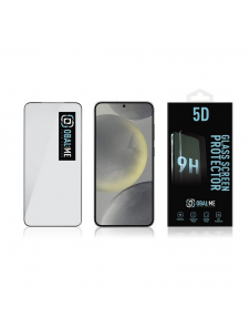 OBAL:ME 5D skärmskydd i glas för Samsung Galaxy S24+/S25+ Svart