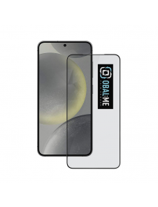 OBAL:ME 5D skärmskydd i glas för Samsung Galaxy S24/S25 Svart