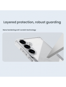 Nillkin Nature TPU PRO skal till Samsung Galaxy S25+ Transparent