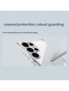 Nillkin Nature TPU PRO skal till Samsung Galaxy S25 Ultra Transparent