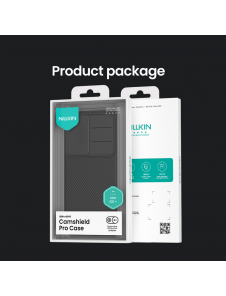 Nillkin CamShield PRO hårt fodral för Samsung Galaxy S25+ Svart