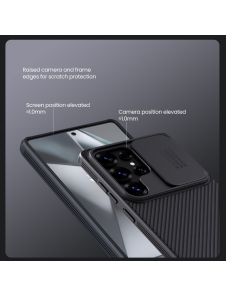 Nillkin CamShield PRO hårt fodral till Samsung Galaxy S25 Ultra Black