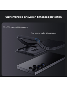Nillkin CamShield PRO hårt fodral till Samsung Galaxy S25 Ultra Black