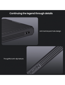 Nillkin CamShield PRO hårt fodral till Samsung Galaxy S25 Ultra Black